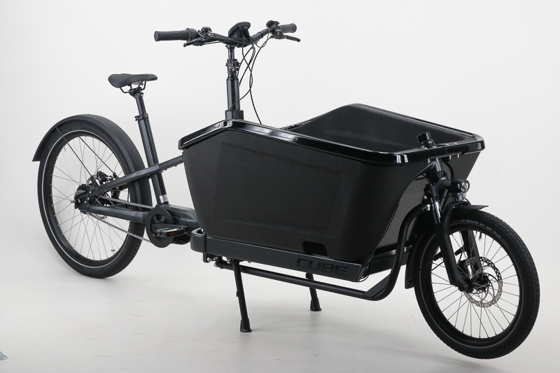 Cube Cargo Hybrid E-Lastenrad 20" / 27" 500Wh Enviolo stufenlos 13,4 Ah Unisexfahrrad stufenlose Enviolo anthrazit