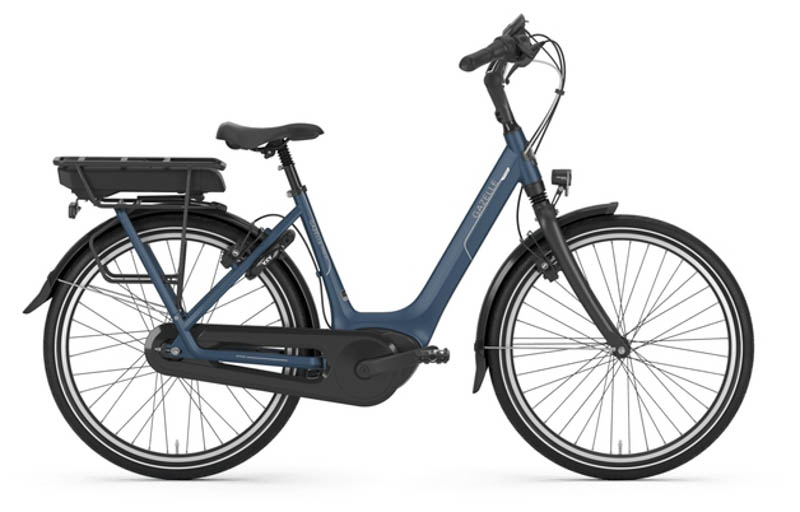 Gazelle Arroyo C7+ HMB 26" City-/Trekking E-Bike 7-Gang Bremsnabe, 500Wh 13,4 Ah Unisexfahrrad 7 Gang Nabenschaltung mit Rücktritt blau matt Bosch