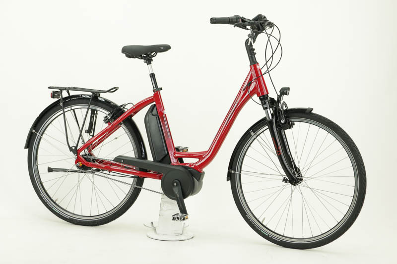 Kreidler Vitality Eco 3 Comfort 400Wh Ped 7-Gang 11,6 Ah Damenfahrrad 7 Gang Nabenschaltung mit Rücktritt rot Bosch