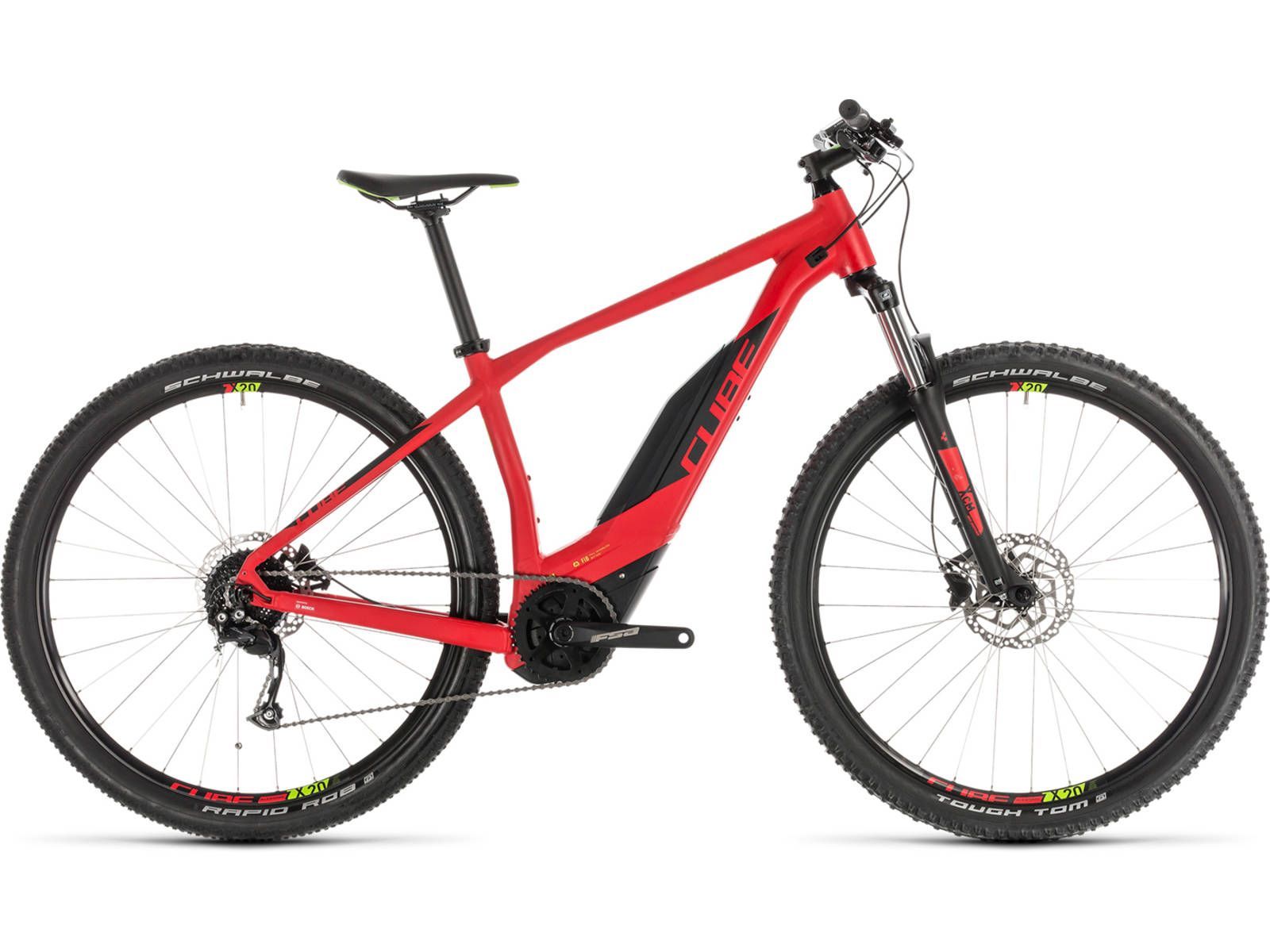 Cube Acid Hybrid One 400 29" MTB Offroad 9-Gang 11 Ah Herrenfahrrad 9 Gang Kettenschaltung rot matt Bosch