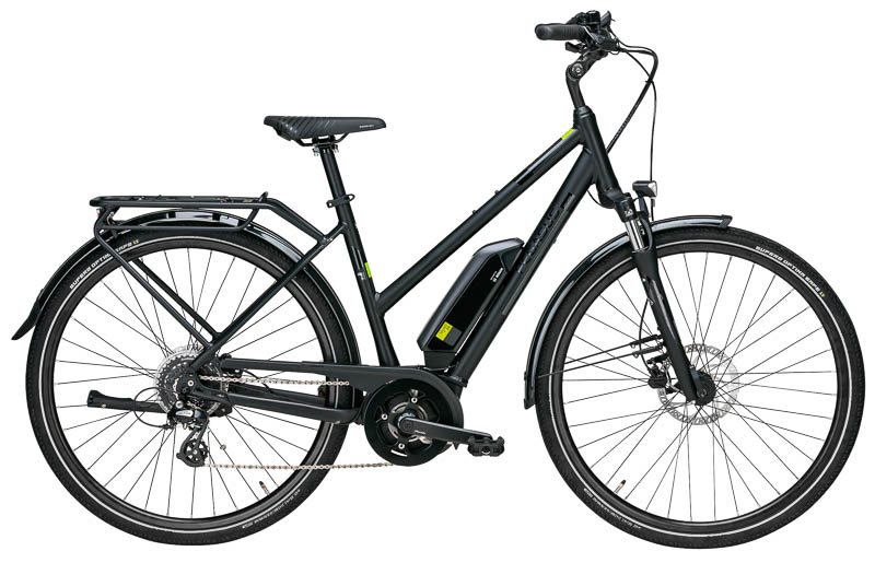 Pegasus Solero E8 Bosch E-Bike / Pedelec 8-Gang Kettenschaltung 11 Ah Damenfahrrad 8 Gang Kettenschaltung schwarz matt Bosch