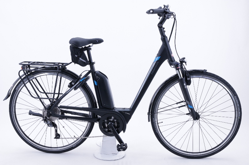 Pegasus Premium E9C Ah Damenfahrrad 9 Gang Kettenschaltung schwarz matt Bosch