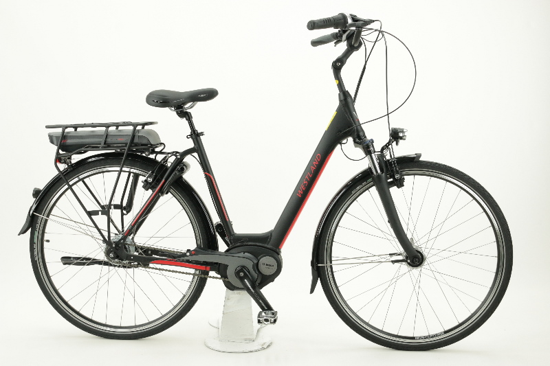 Westland Premium 500 FL 8 E-Bike 0 Ah Damenfahrrad 8 Gang Nabenschaltung schwarz Bosch