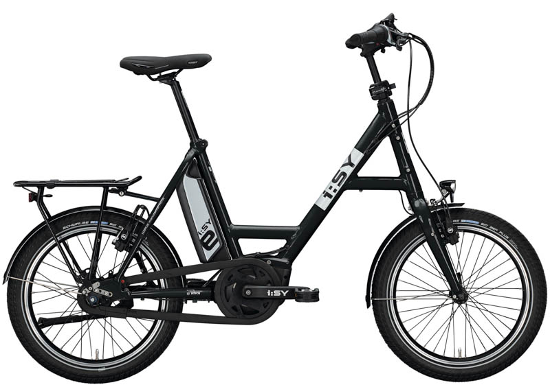 I:SY DrivE S8 RT 20" Urban Pedelec 8-Gang Nexus RBN 400Wh 11 Ah Unisexfahrrad 8 Gang Nabenschaltung mit Rücktritt anthrazit