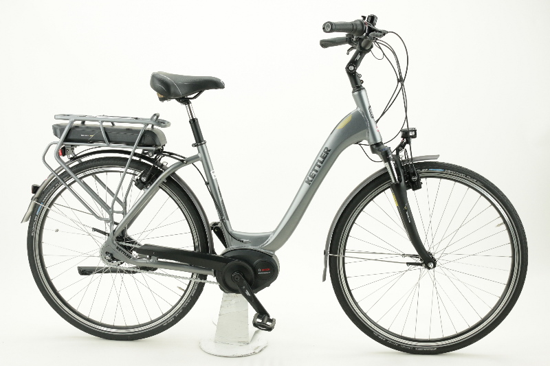 Kettler Traveller E Gold FL 500 E-Bike Ah Damenfahrrad 8 Gang Nabenschaltung mit Freilauf silber Bosch