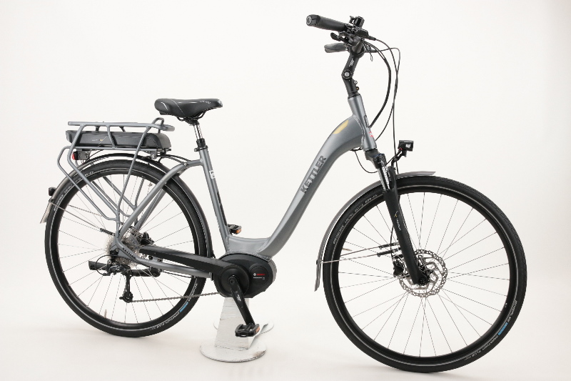 Kettler Traveller E Gold 9K 500Watt E-Bike 0 Ah Damenfahrrad 9 Gang Kettenschaltung grau Bosch