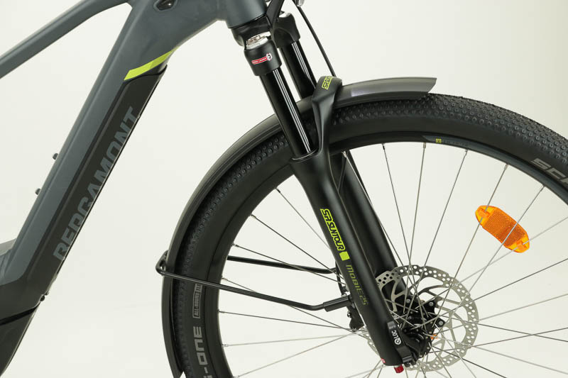 Bergamont E-Helix FS Expert EQ Uban Fullsuspension E-Bike 11-Gang Ah Herrenfahrrad 11 Gang Kettenschaltung grau matt Bosch