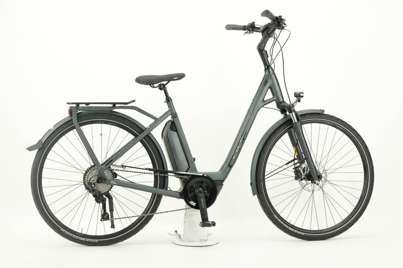 Cube Town Sport Hybrid Pro 400 11 Ah Damenfahrrad 10 Gang Kettenschaltung anthrazit matt Bosch