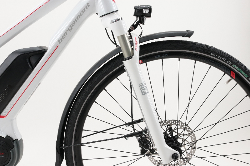 Bergamont E-Horizon 8.0 Ah Damenfahrrad 10 Gang Kettenschaltung weiss Bosch