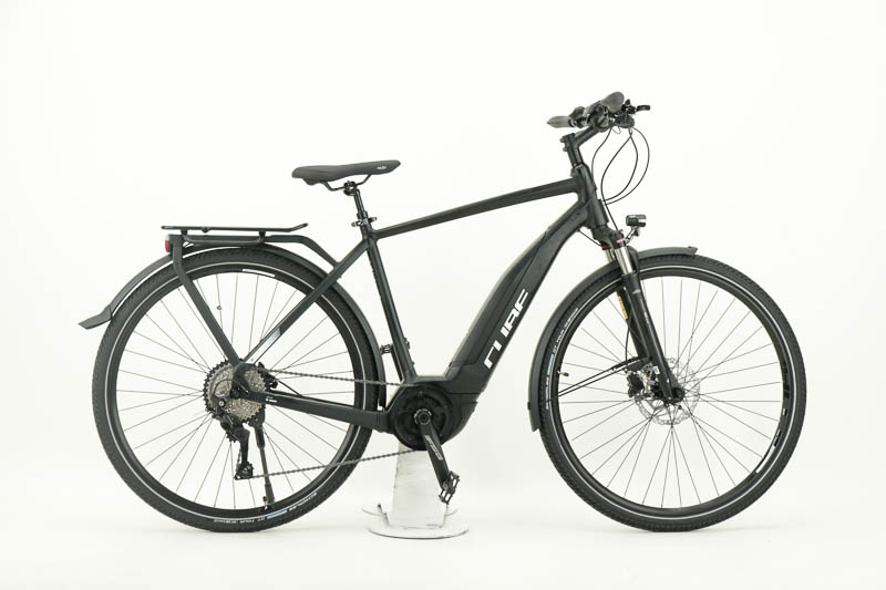 Cube Touring Hybrid Pro 500 Ah Herrenfahrrad 10 Gang Kettenschaltung schwarz matt Bosch