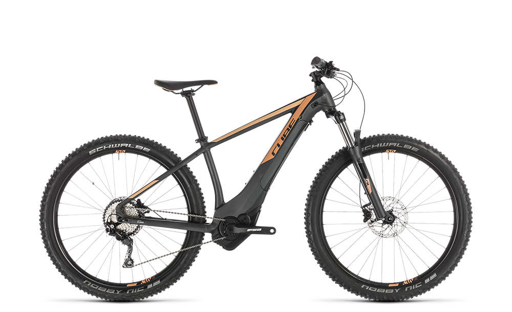 Cube Access Hybrid Exc 500 E-MTB 10-Gang Kettenschaltung 0 Ah Damenfahrrad 10 Gang Kettenschaltung anthrazit matt Bosch