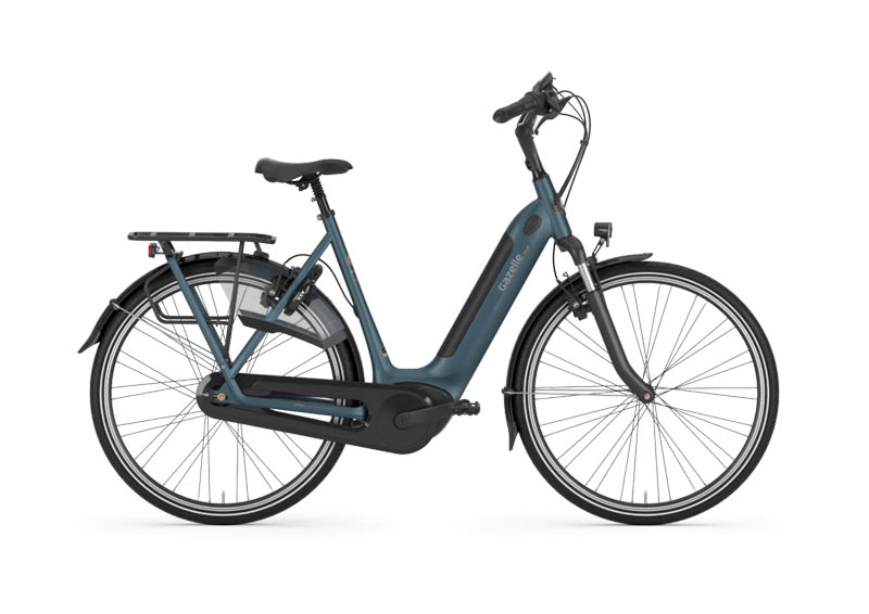 Gazelle Arroyo C7+ HBM Elite E-Bike/ Pedelec 7-Gang Nabe RBN 500W In 13,4 Ah Unisexfahrrad 7 Gang Nabenschaltung mit Rücktritt blau matt