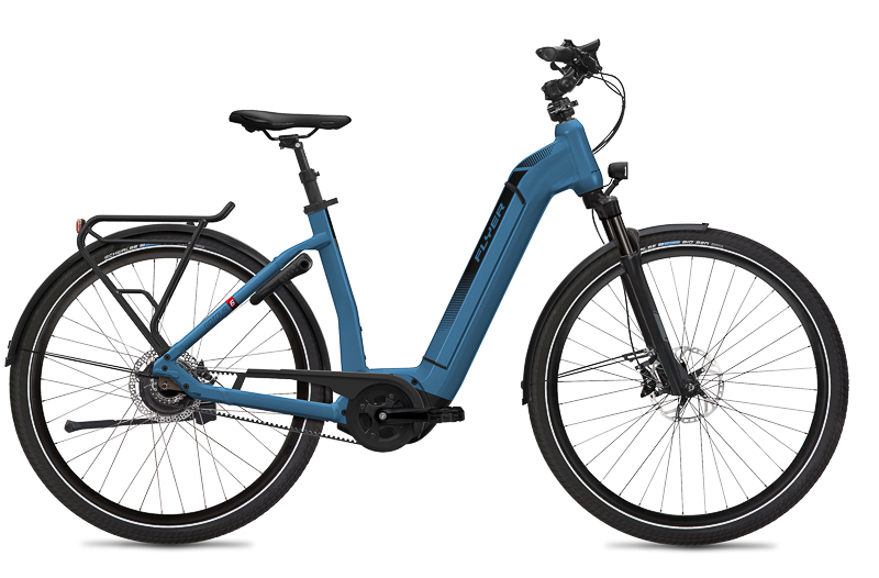 Flyer Gotour6 5.40 Unisex Pedelec 28" 5-Gang Nexus Freilaufnabe 625Wh Akku Unisexfahrrad 5 Gang blau