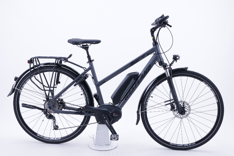 Westland Premium E 9 Pedelec / E-Bike 500 Watt Ah Damenfahrrad 9 Gang Kettenschaltung schwarz matt Bosch