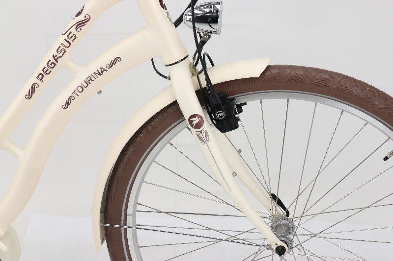 Pegasus 11 Ah Damenfahrrad 7 Gang Nabenschaltung creme Bosch