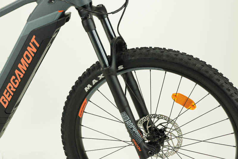 Bergamont E-Contrail Sport 27 E-Fully 27,5" Steps 10-Gang Kette 14 Ah Herrenfahrrad 10 Gang Kettenschaltung grau matt BMZ