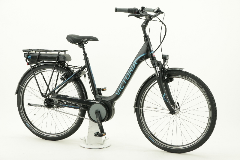 Victoria e-Trekking 5.8 SE E-Bike 400Wh 11 Ah Damenfahrrad 7 Gang Nabenschaltung schwarz matt Bosch