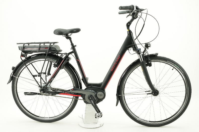 Westland Premium 500 RT8  E-Bike 0 Ah Damenfahrrad 8 Gang Nabenschaltung schwarz matt Bosch