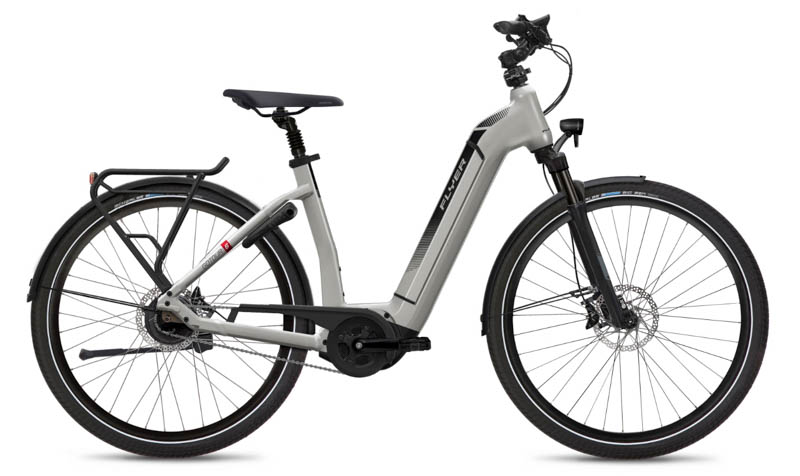 Flyer Gotour6 5.41R Unisex Pedelec 28" 5-Gang Nexus RBN, 625Wh Unisexfahrrad 5 Gang silber