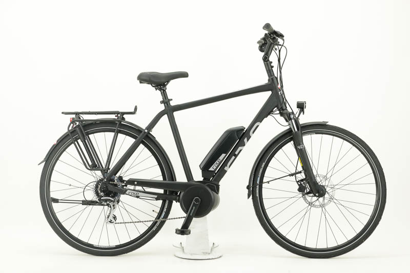 Rixe Montpellier B8 Pedelec 8Gang Kette 11,1 Ah Herrenfahrrad 8 Gang Kettenschaltung schwarz matt Bosch