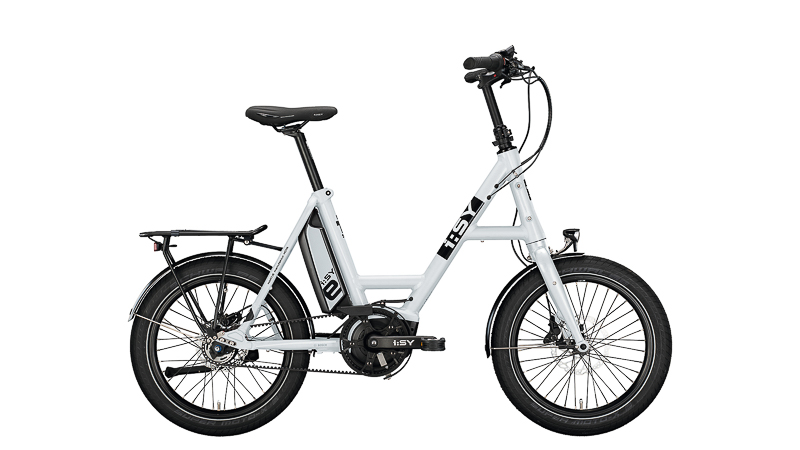 I:SY Drive E5 ZR 20" Urban Pedelec 5-Gang Nexus Freilaufnabe Gates Riemen, 500Wh 13,4 Ah Unisexfahrrad 5 Gang Nabenschaltung mit Freilauf weiss