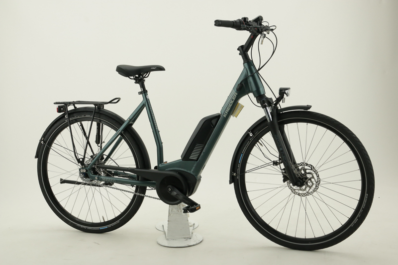 Kreidler Vitality Eco 6 + (Plus)  City- Pedelec  8-Gang Freilauf 500W Ah;13,4 Ah Damenfahrrad 8 Gang Nabenschaltung mit Freilauf grün matt Bosch