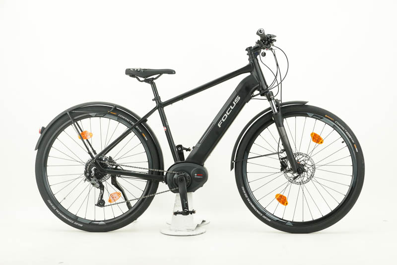 Focus Planet² 6.7 Pedelec 500Wh 9-Gang Ah Herrenfahrrad 9 Gang Kettenschaltung schwarz matt Bosch