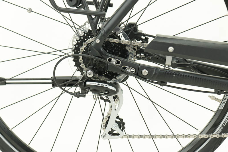 Rixe Montpellier  B8 Integrated Pedelec 8G 13,4 Ah Herrenfahrrad 8 Gang Kettenschaltung anthrazit matt Bosch