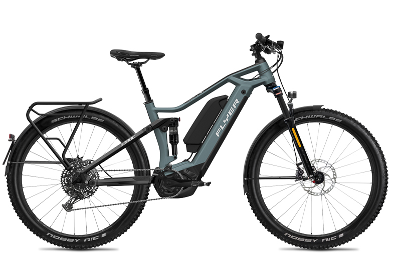 Flyer Goroc3 6.50 HS EU 27,5" Speed Pedelc 45km/h Fullsuspension 12-G Sram, 625Wh Unisexfahrrad 12 Gang Kettenschaltung blau