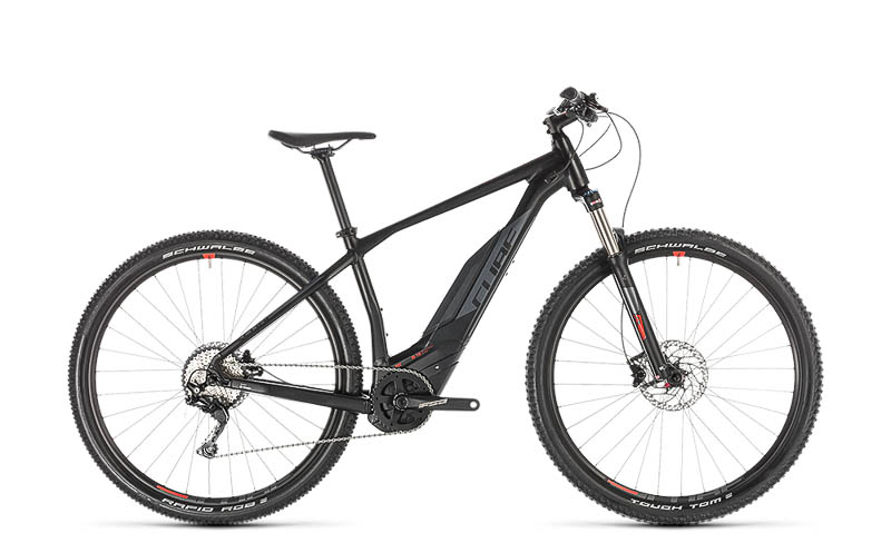 Cube Acid Hybrid Pro 500 29 E-MTB 10-Gang Kette 0 Ah Herrenfahrrad 10 Gang Kettenschaltung schwarz matt Bosch