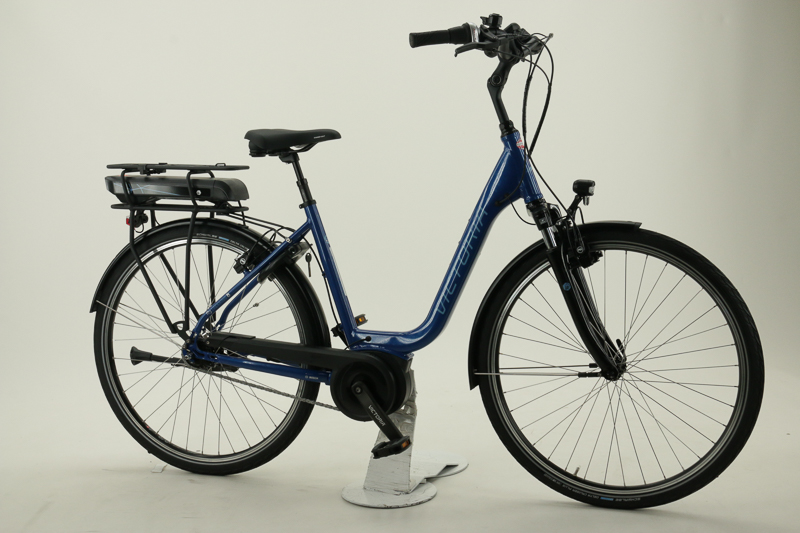 Victoria eTrekking 5.10 Trekking Pedelec / E-Bike 7-Gang RBN 500W 13,4 Ah Damenfahrrad 7 Gang Nabenschaltung mit Rücktritt blau Bosch