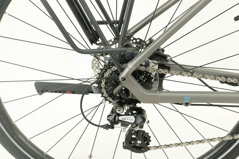 Kalkhoff Endeavour 3.B Move Pedelec 10 Kette 13,4 Ah Damenfahrrad 8 Gang Kettenschaltung grau matt
