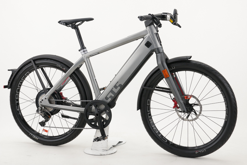 Stromer ST5 Sport 27,5" Urban S-Pedelec 11-Gang Kettenschaltung 983W, 45km/h Herrenfahrrad 11 Gang Kettenschaltung grau Stromer