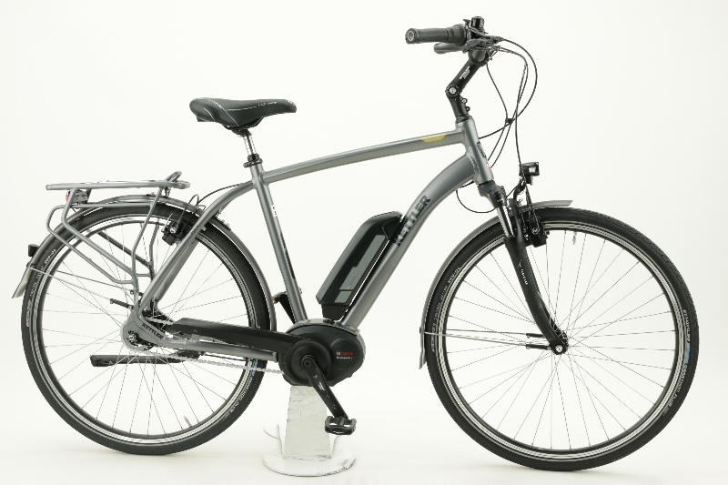 Kettler Traveller E Gold FL 500 E-Bike Ah Herrenfahrrad 8 Gang Nabenschaltung mit Freilauf silber Bosch