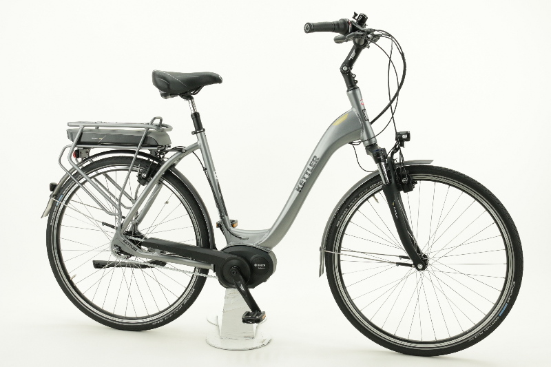 Kettler Traveller E Gold RT 400 E-Bike 11 Ah Damenfahrrad 8 Gang Nabenschaltung mit Rücktritt silber Bosch