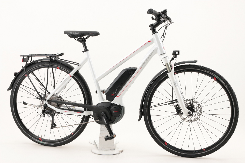 Bergamont E-Horizon 8.0 Ah Damenfahrrad 10 Gang Kettenschaltung weiss Bosch