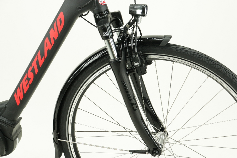 Westland Basic Plus E 7N Pedelec / E-Bike 400W 11 Ah Damenfahrrad 7 Gang Nabenschaltung schwarz matt Bosch Westland Basic Plus E 7N Pedelec / E-Bike 400W 11 Ah Damenfahrrad 7 Gang Nabenschaltung schwarz matt Bosch